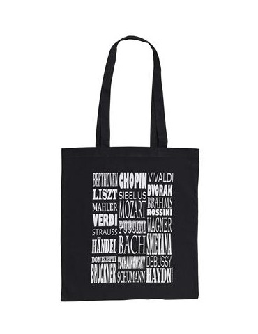 BORSA PORTA SPARTITI IN TELA